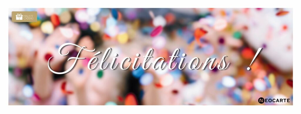 COUV FELICITATIONS